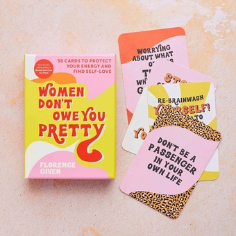 Паперова книга «Women Don't Owe You Pretty. The Card Deck 50 Cards to Protect Your Energy and Find Self-Love» - фото №6 - мініатюра