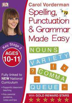 Бумажная книга «Spelling, Punctuation and Grammar Made Easy Ages 10-11 Key Stage 2 », автор Кэрол Вордерман - фото №1 - миниатюра