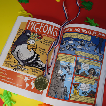 Бумажная книга «Pests and Pets», автор Энди Уорнер - фото №2 - миниатюра