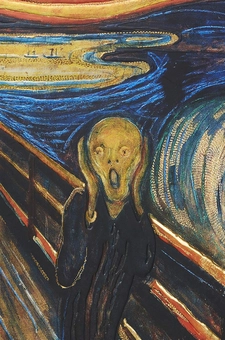 Паперова книга «Edvard Munch. The Scream» - фото №1 - мініатюра