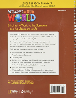 Бумажная книга «Welcome to Our World 1 Lesson Planner + Audio CD + Teacher's Resource CD-ROM» - фото №2 - миниатюра