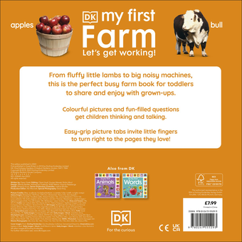 Бумажная книга «My First Farm. Let's Get Working!» - фото №2 - миниатюра
