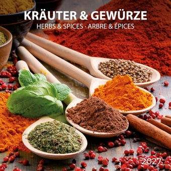 Бумажная книга «Kräuter und Gewürze / Herbs & Spices / Arbre & Épices 2027» - фото №1 - миниатюра