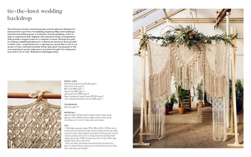 Паперова книга «Macramé 2: Homewares, Accessories and More – How to Take Your Knotting to the Next Level », автор Фанні Зеденіус - фото №8 - мініатюра