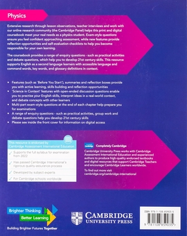 Бумажная книга «Cambridge International AS & A Level Physics Coursebook with Digital Access (2 Years) 2022 Exam», авторов Дэвид Санг, Грэм Джонс, Гуриндер Чадха, Ричард Вудсайд - фото №2 - миниатюра