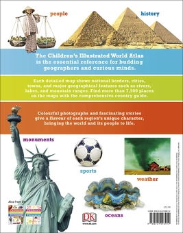 Бумажная книга «Children's Illustrated World Atlas» - фото №2 - миниатюра