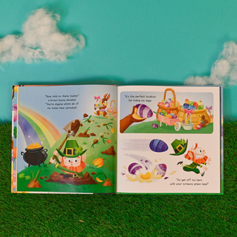 Паперова книга «Leprechaun vs. Easter Bunny», автор Тодд Тарплі - фото №3 - мініатюра