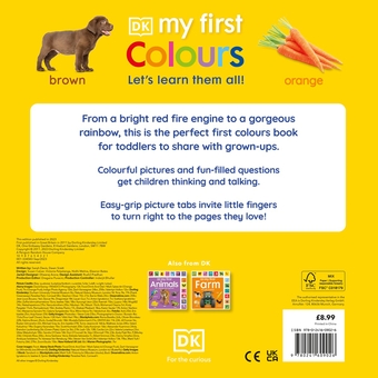 Бумажная книга «My First Colours! Let's Learn Them All» - фото №2 - миниатюра