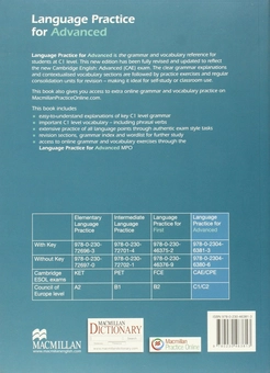 Бумажная книга «Language Practice for Advanced - Students Book and MPO with Key Pack», автор Майкл Винс - фото №2 - миниатюра