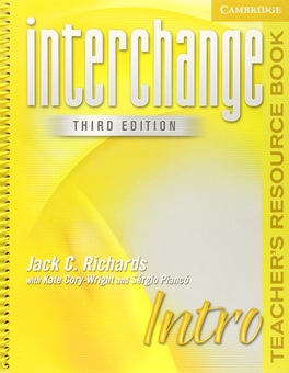 Бумажная книга «Interchange Intro. Teacher's Resource Book», автор Джек С. Ричардс - фото №1 - миниатюра