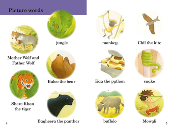 Бумажная книга «Ladybird Readers. Level 3. The Jungle Book» - фото №2 - миниатюра