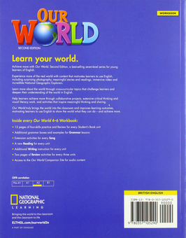 Паперова книга «Our World 5 Workbook», автор Діана Пінклі - фото №2 - мініатюра
