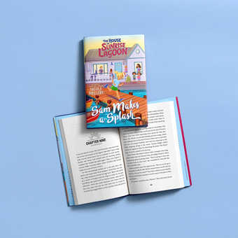 Паперова книга «The House on Sunrise Lagoon: Sam Makes a Splash», автор Ніколь Меллебі - фото №2 - мініатюра