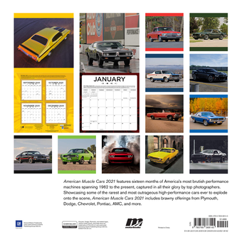 Паперова книга «American Muscle Cars 2021» - фото №2 - мініатюра