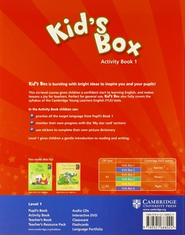 Паперова книга «Kid's Box 1. Activity Book», автор Керолайн Ніксон - фото №2 - мініатюра