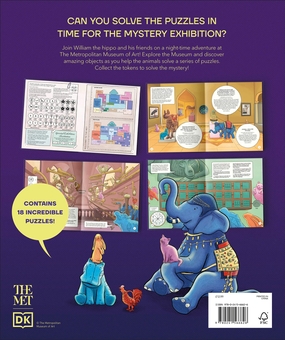 Паперова книга «The Met Mystery at the Museum», автор Хелен Фріл - фото №2 - мініатюра