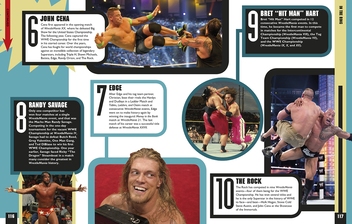 Бумажная книга «The WWE Book of Top 10s», автор Дин Миллер - фото №5 - миниатюра