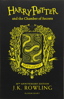 Паперова книга «Harry Potter and the Chamber of Secrets - Hufflepuff Edition», автор Джоан Ролінґ - фото №1 - мініатюра