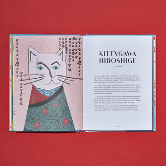 Бумажная книга «A Portrait of the Artist as a Young Cat», автор Ниа Гулд - фото №4 - миниатюра