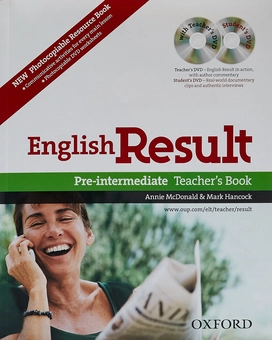 Бумажная книга «English Result Pre-Intermediate Teacher's Book with DVD Pack», авторов Энни Макдональд, Марк Хэнкок - фото №1 - миниатюра