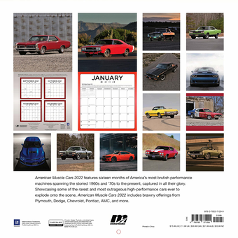 Бумажная книга «American Muscle Cars 2022» - фото №2 - миниатюра