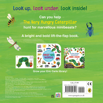 Бумажная книга «The Very Hungry Caterpillar's Bug Hunt», автор Эрик Карл - фото №2 - миниатюра