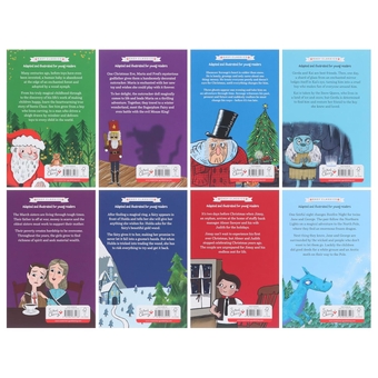 Бумажная книга «The Christmas Classics Children's Collection», авторов Лаймен Фрэнк Баум, Чарльз Диккенс, Ханс Кристиан Андерсен, Эдит Несбит, Луиза Мэй Олкотт, Джин Инджелоу, Леона Далримпл, Эрнст Теодор Амадей Гофман - фото №3 - миниатюра