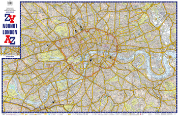 Бумажная книга «London A-Z Street Map» - фото №2 - миниатюра