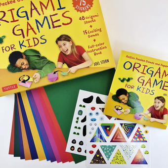 Бумажная книга «Origami Games for Kids Kit», автор Джоэл Стерн - фото №4 - миниатюра