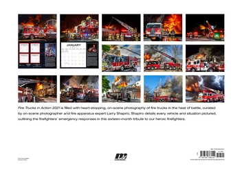 Паперова книга «Fire Trucks in Action 2021», автор Ларрі Шапіро - фото №2 - мініатюра