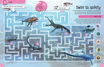 Бумажная книга «Sticker Activity: Prehistoric World» - фото №2 - миниатюра