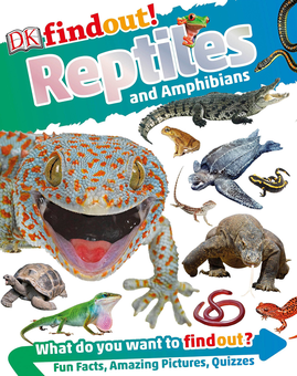 Бумажная книга «Dkfindout! Reptiles and Amphibians» - фото №1 - миниатюра