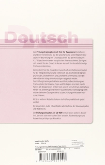 Паперова книга «Prufungstraining Daf: Deutsch-Test Fur Zuwanderer. Ubungsbuch (+CD)», автор Ганс-Юрген Герінгер - фото №2 - мініатюра
