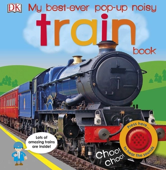 Бумажная книга «My Best-Ever Pop-Up Noisy. Train Book» - фото №1 - миниатюра