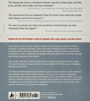 Бумажная книга «The Great Cholesterol Myth. Why Lowering Your Cholesterol Won't Prevent Heart Disease — and the Statin-Free Plan that Will», авторов Джонни Боуден, Стивен Синатра - фото №2 - миниатюра