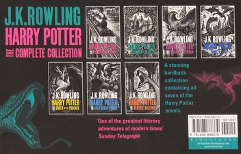 Бумажная книга «Harry Potter Adult Hardback Box Set», автор Джоан Роулинг - фото №4 - миниатюра