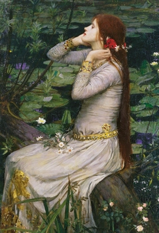 Паперова книга «Waterhouse. Ophelia» - фото №1 - мініатюра