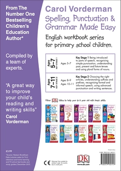 Бумажная книга «Spelling, Punctuation and Grammar Made Easy Ages 8-9 Key Stage 2», автор Кэрол Вордерман - фото №2 - миниатюра