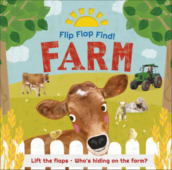 Бумажная книга «Flip Flap Find! Farm» - фото №1 - миниатюра