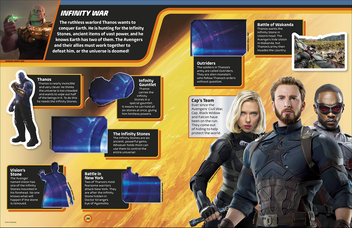 Бумажная книга «Marvel Studios Ultimate Sticker Collection. With more than 1000 stickers» - фото №6 - миниатюра