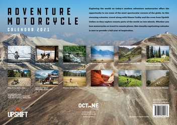 Паперова книга «Adventure Motorcycle Calendar 2021», авторів Саймон Кадбі, Лі Кланчер - фото №2 - мініатюра