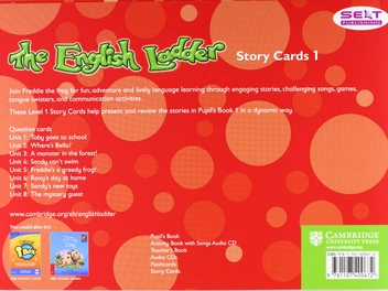 Бумажная книга «The English Ladder Level 1 Story Cards», автор Сьюзан Хаус - фото №2 - миниатюра