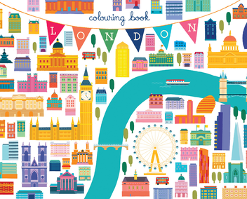 Бумажная книга «London Coloring Book Mini Edition», автор Мин Хо - фото №1 - миниатюра