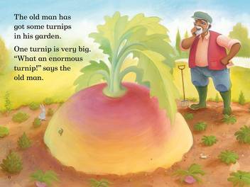 Бумажная книга «Ladybird Readers. Level 1. The Enormous Turnip» - фото №4 - миниатюра