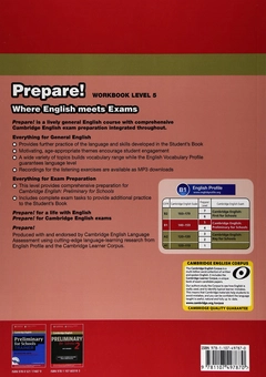 Паперова книга «Cambridge English Prepare! Level 5 Workbook with Audio», автор Ніки Йосип - фото №2 - мініатюра