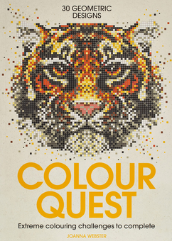 Бумажная книга «Colour Quest. Extreme Colouring Challenges to Complete», автор Джоанна Вебстер - фото №1 - миниатюра