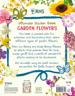 Бумажная книга «RHS Ultimate Sticker Book. Garden Flowers» - фото №2 - миниатюра