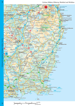 Бумажная книга «Map of Ireland Handy. Ideal for Route Planning» - фото №4 - миниатюра