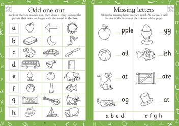 Бумажная книга «English Made Easy The Alphabet Ages 3-5 Preschool», автор Кэрол Вордерман - фото №6 - миниатюра