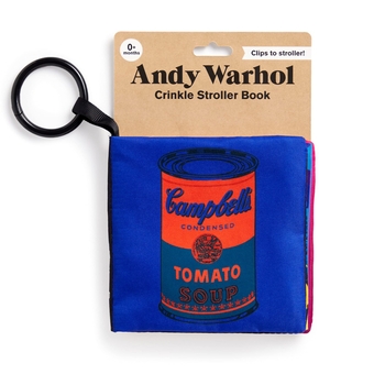 Бумажная книга «Andy Warhol Crinkle Fabric Stroller Book» - фото №2 - миниатюра